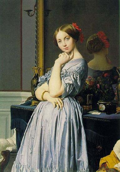 Jean Auguste Dominique Ingres Louise de Broglie, Countess d Haussonville oil painting image